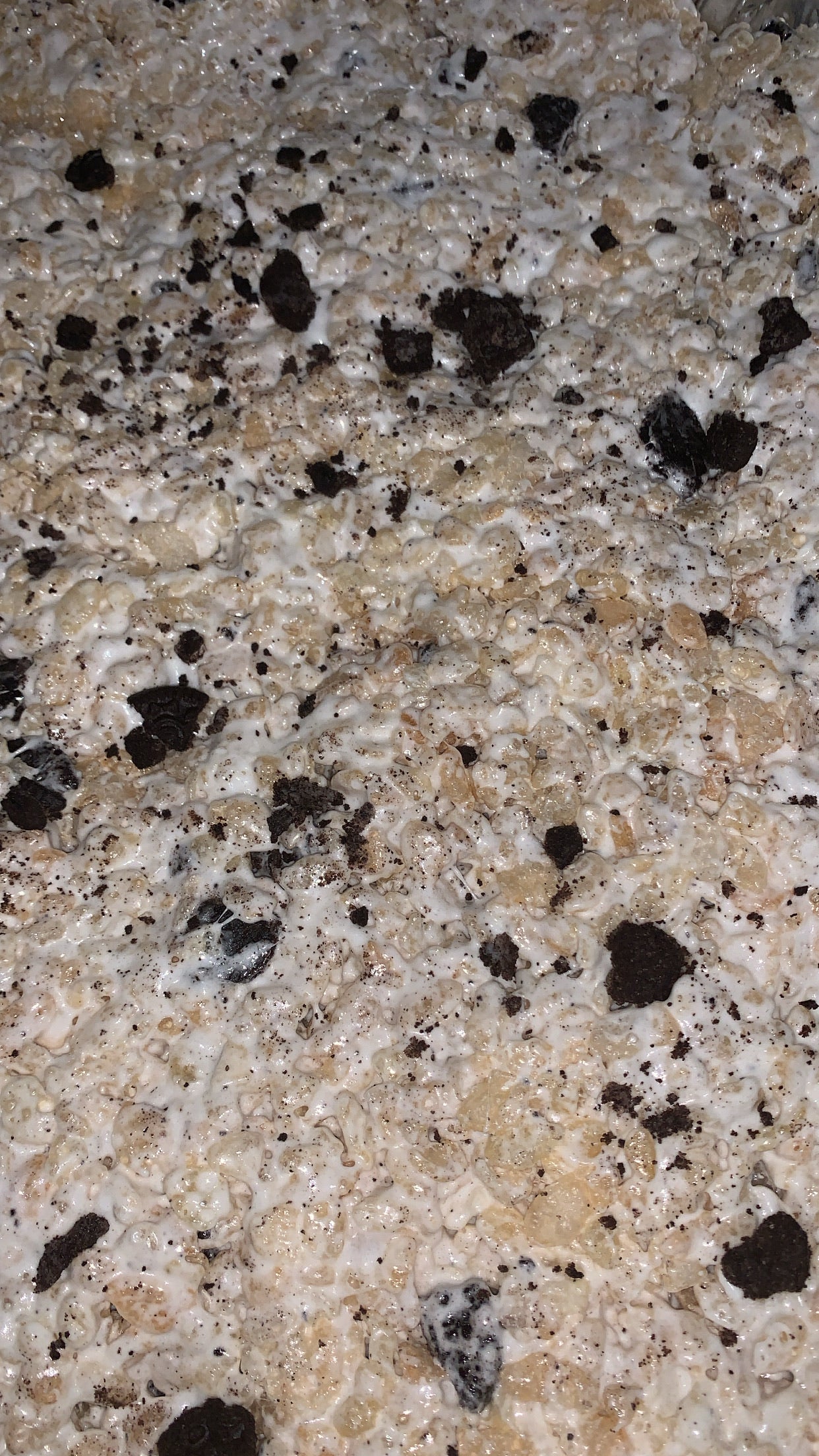 Oreo rice krispy