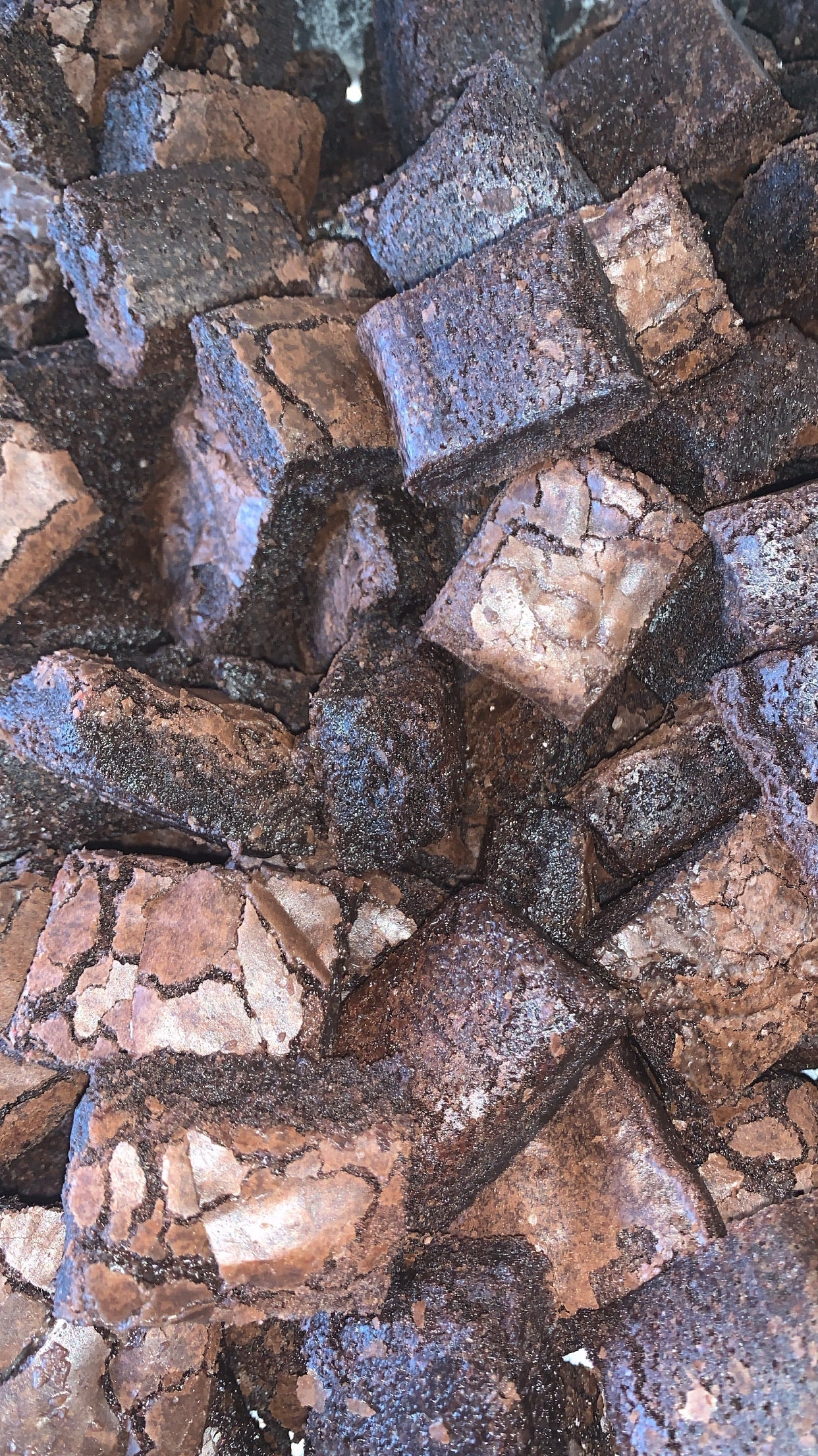 Bite-size brownies
